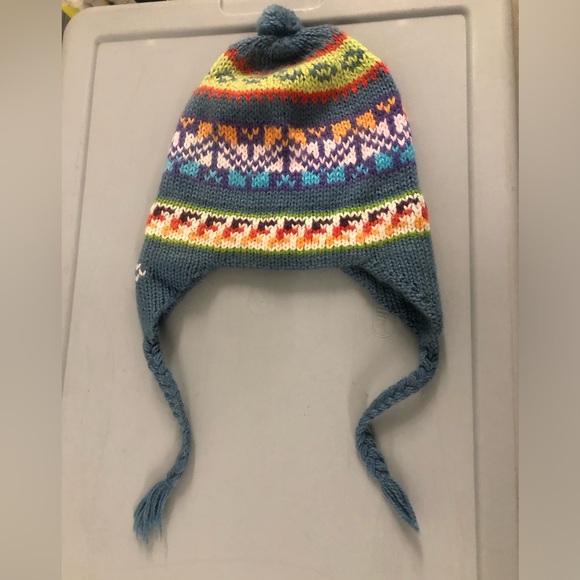 ALPACA WOOL CHULLO KNIT HAT - Picture 3 of 8